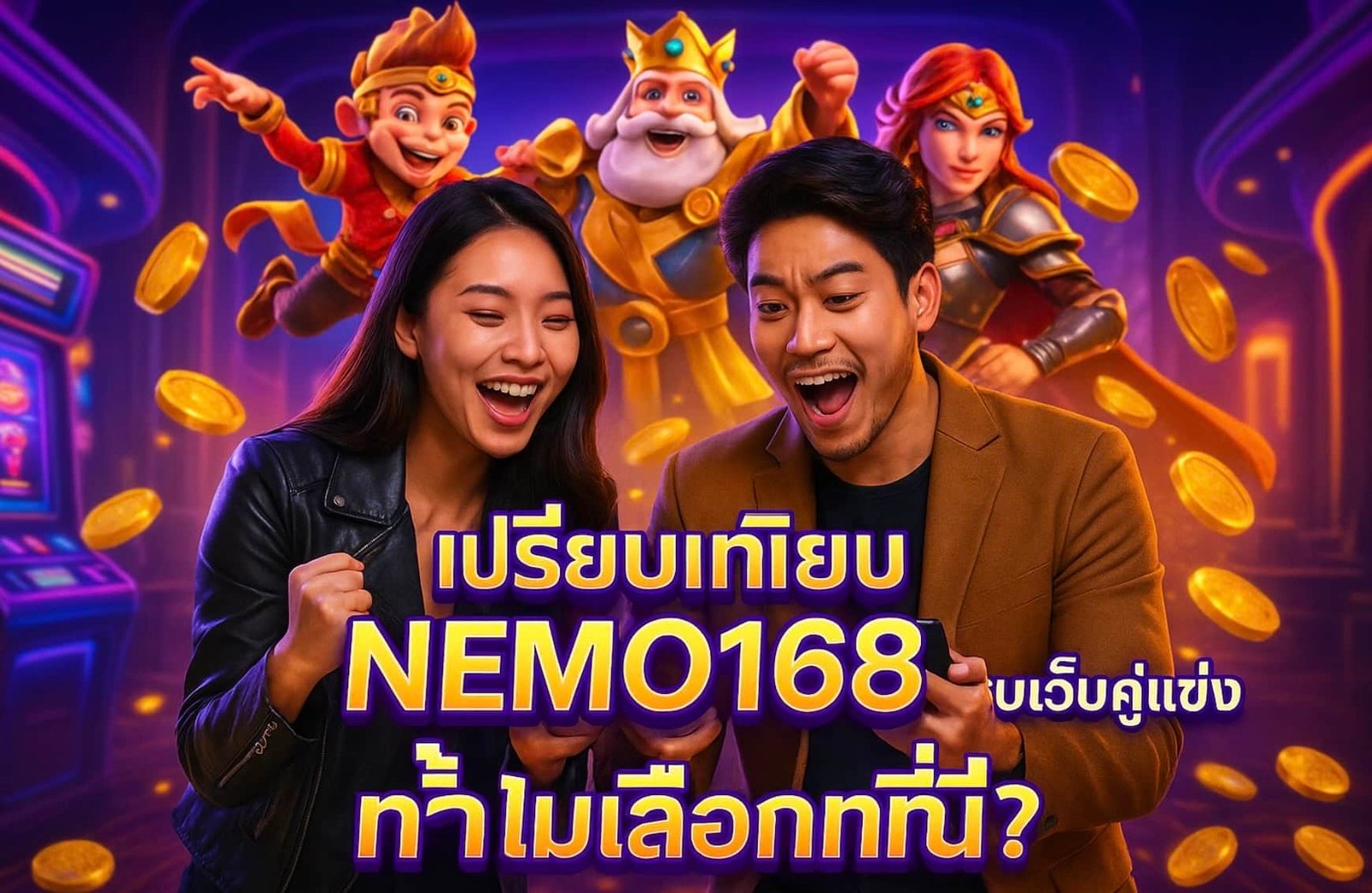 เปรียบเทียบ NEMO168 กับเว็บคู่แข่ง ทำไมเลือกที่นี่