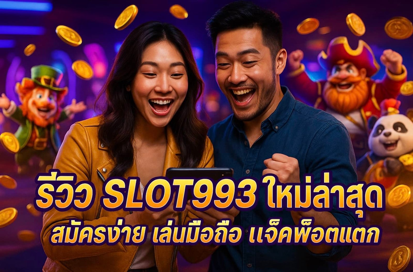 รีวิว SLOT993 ใหม่ล่าสุด สมัครง่าย เล่นมือถือ แจ็คพ็อตแตก